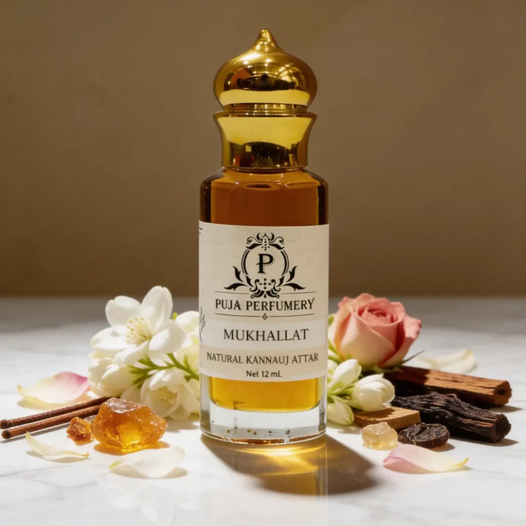 Mukhallat Musk Luxury Attar (12 ML)