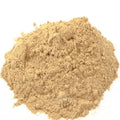 sandalwood powder powder on a white background
